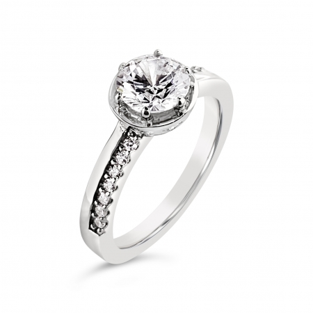 ANNA srebrni zaručnički prsten