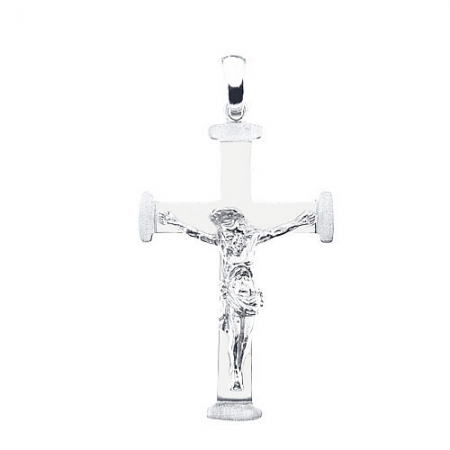 Jesus on the cross srebrni privjesak Silver for you