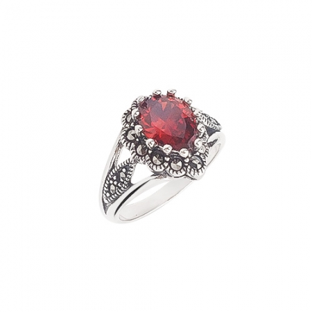 Red royal baroness srebrni prsten