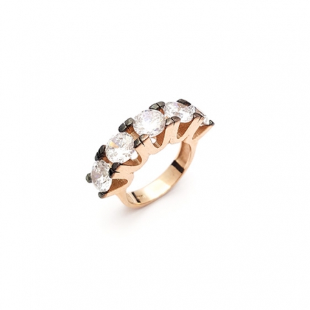 CROWN srebrni prsten Silver for you