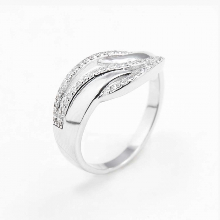 Hollow srebrni prsten Silver for you